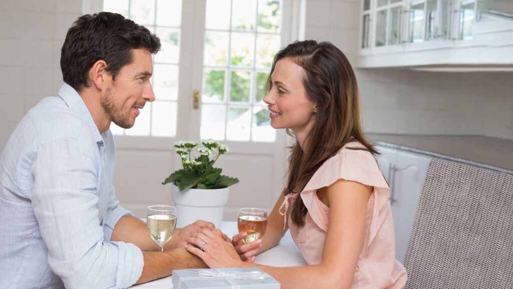 He Talks About Marriage