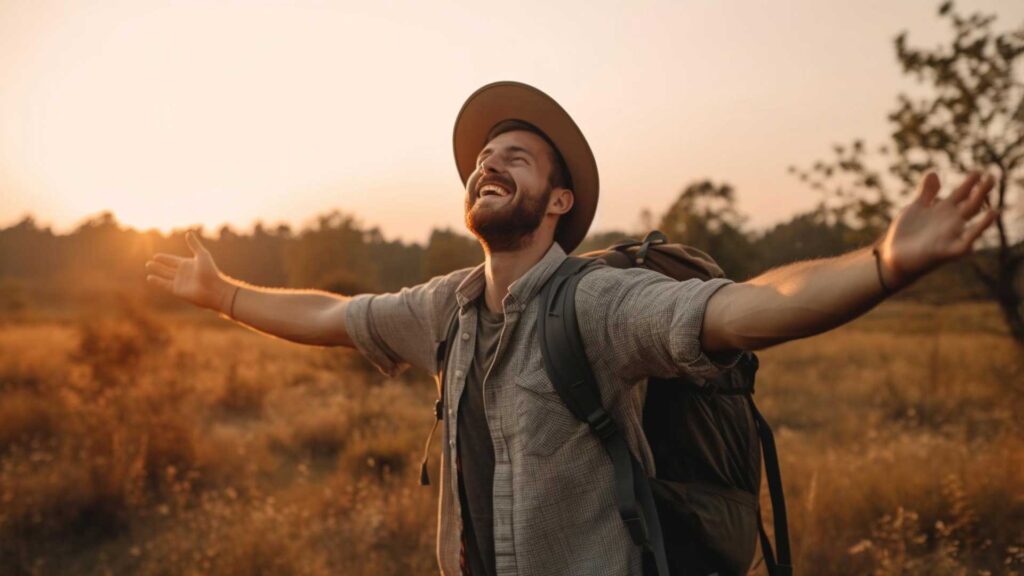 He's Finding Happiness Again