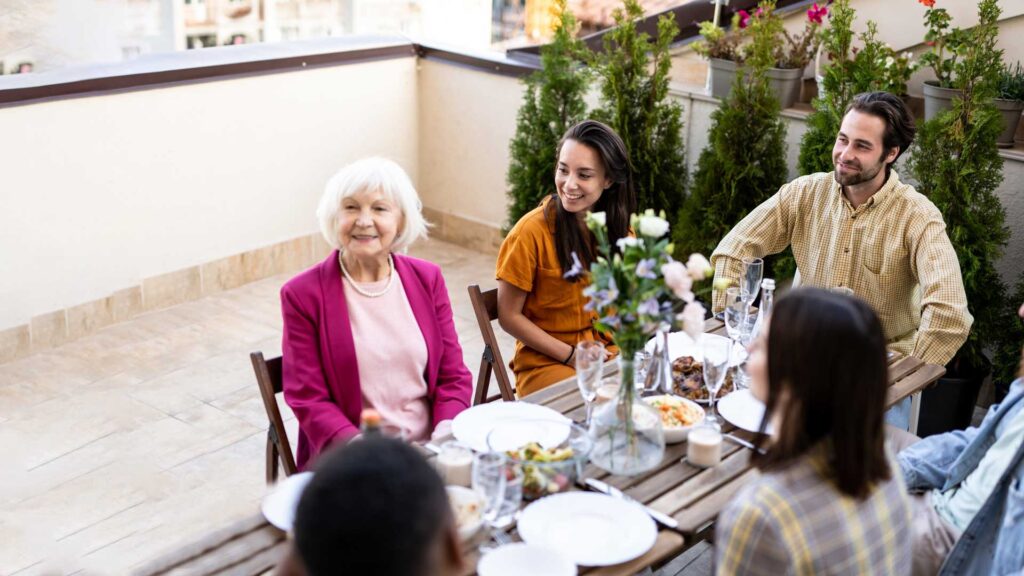 Regularly Accompanying Him to Big Family Events