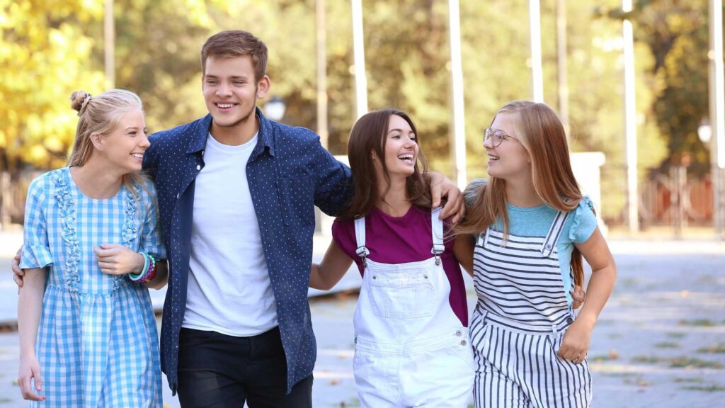 He Introduces You to His Friends