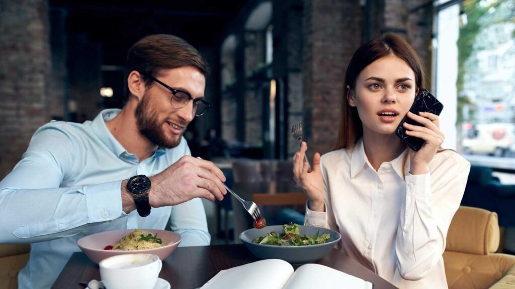 She Is Busy in Mobile and Ignoring Me