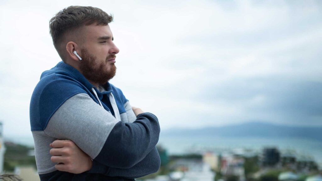 Masculine Man Build Looking Confidence