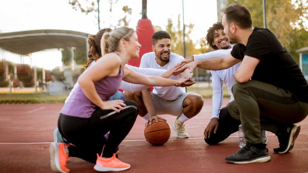 Masculine Man Engage in Physical Activities
