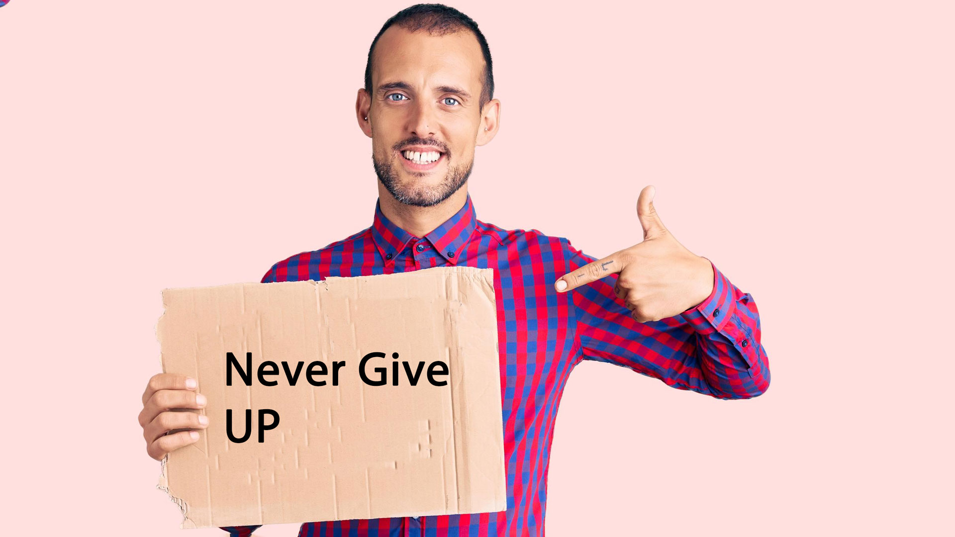Never give up in life to stop facing failure